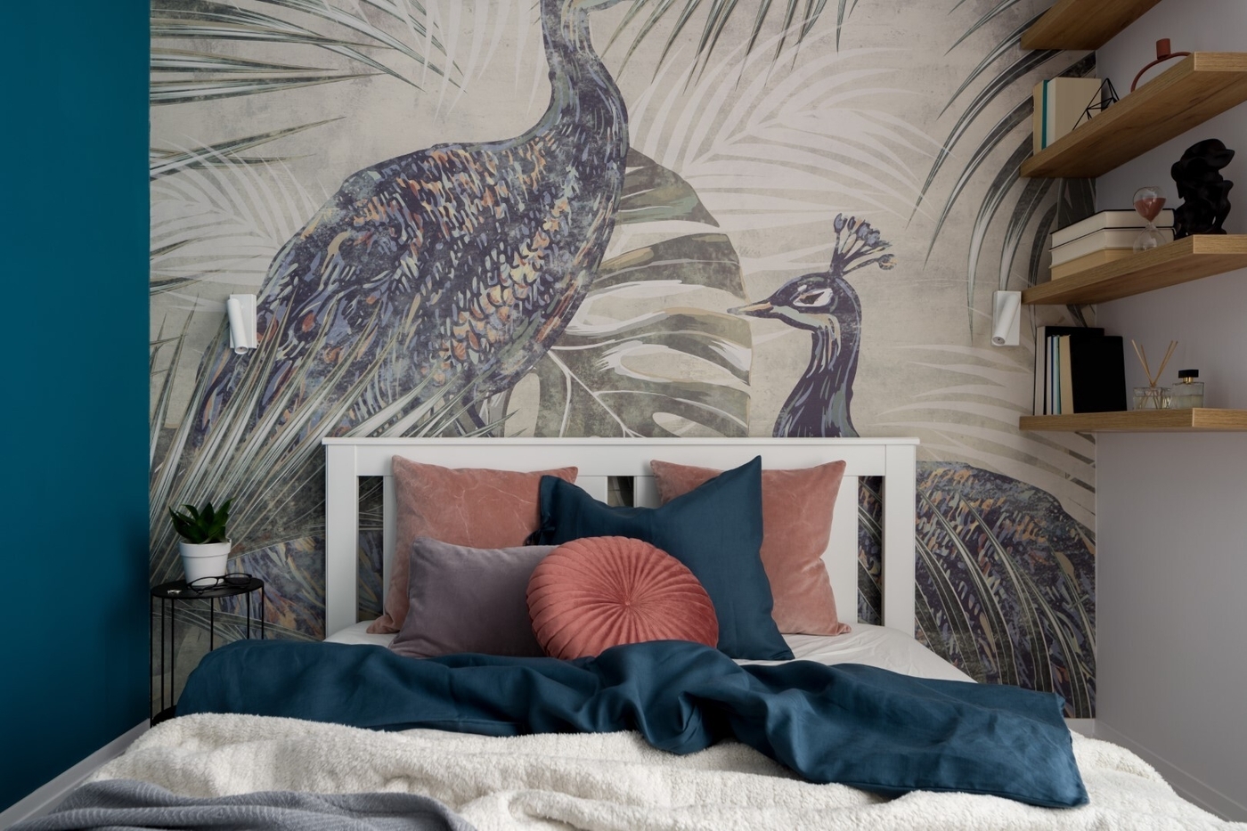 Charming and nice decorated bedroom