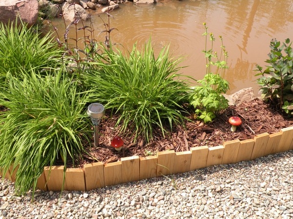 Cheap Wood Garden Edging Ideas