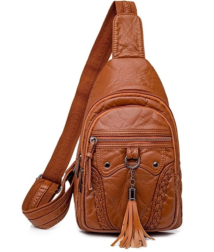 Chic genuine sling bags for women 