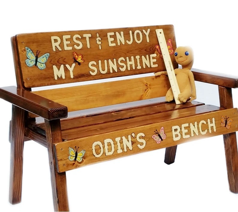 Children's Memorial Garden Bench