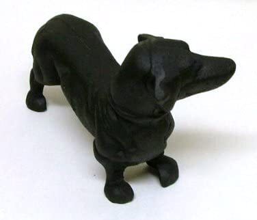 Classic Metal Dachshund Door Stop