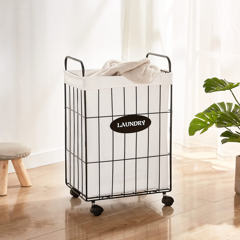 Classic Style Metal Laundry Bin