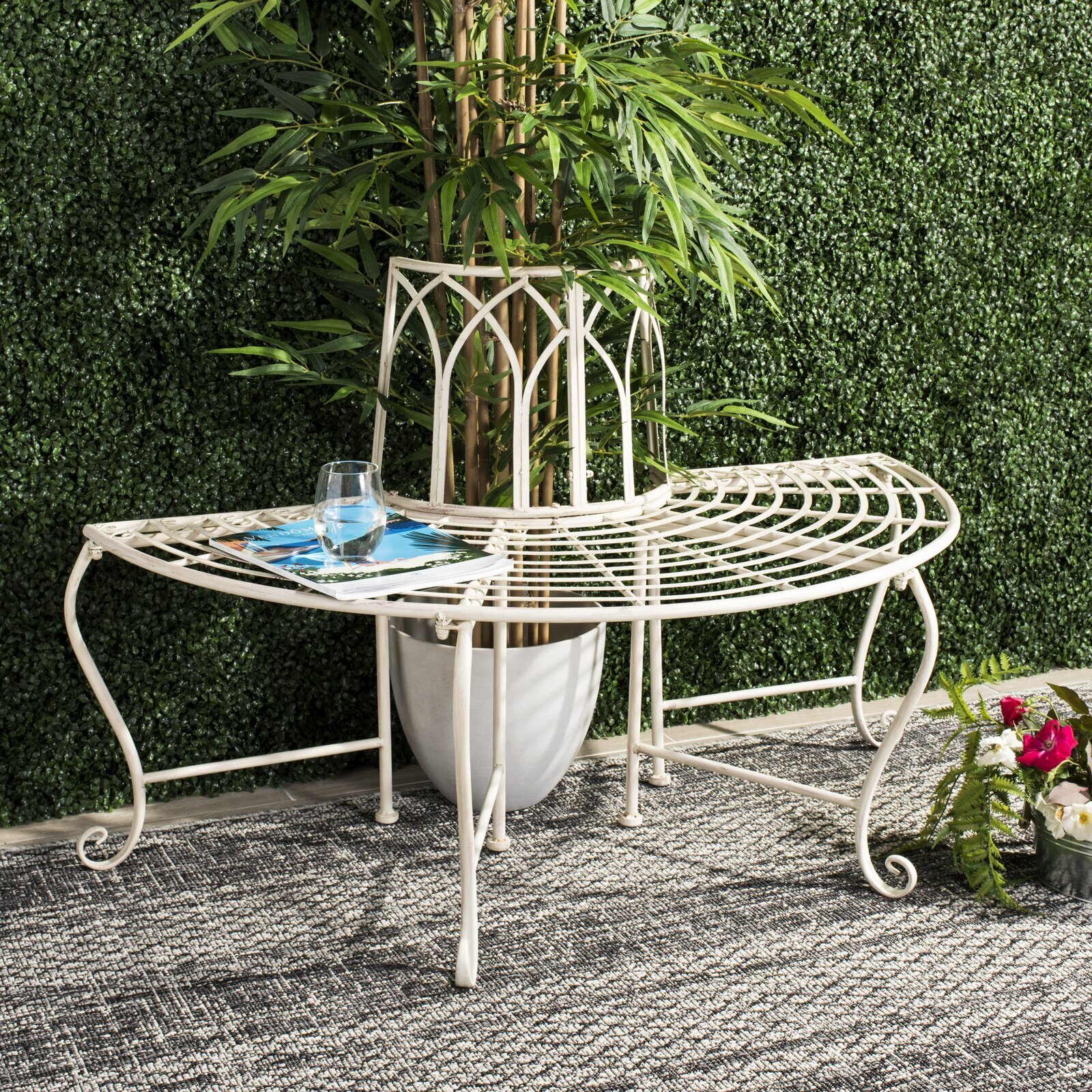 Classic tree bench