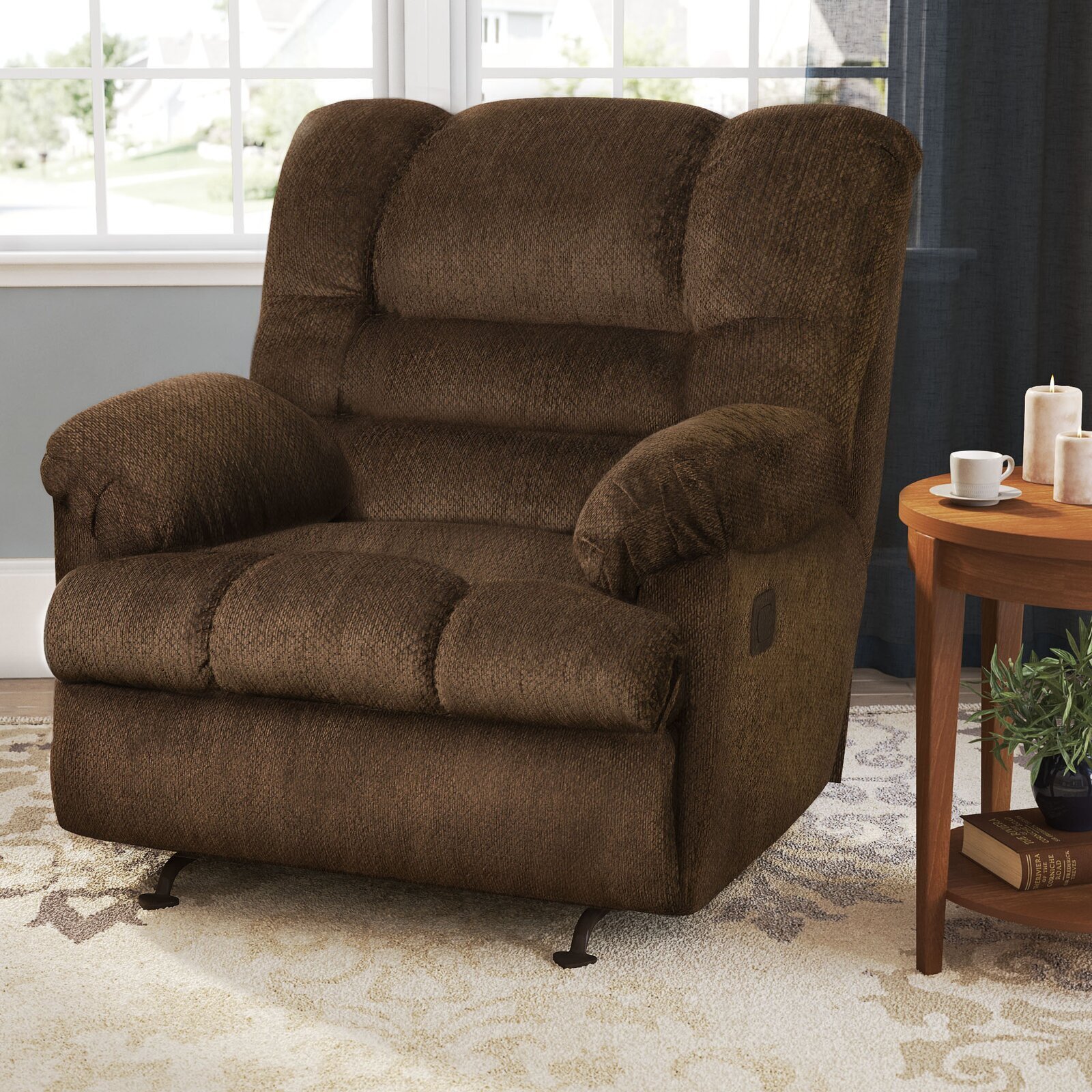 Classy Upholstered Recliner