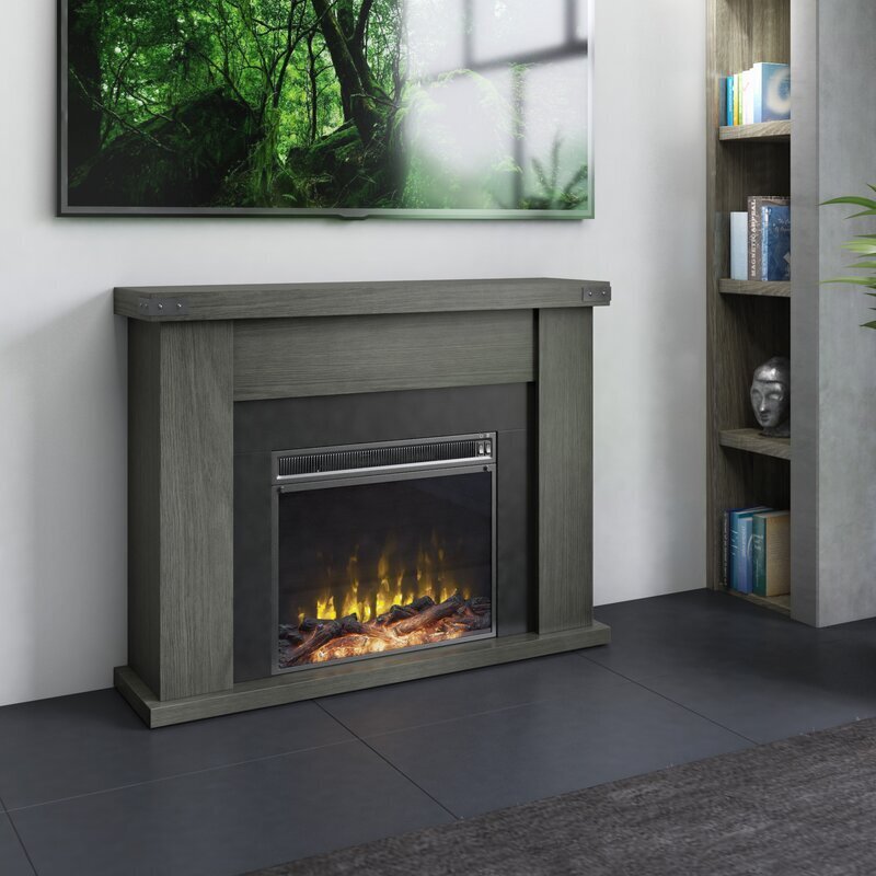 Clean Farmhouse Electric Fireplace