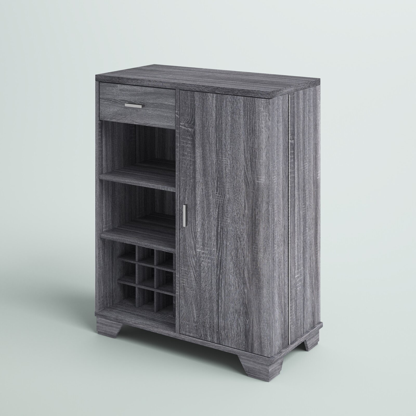 Clean Lined Modern Minibar