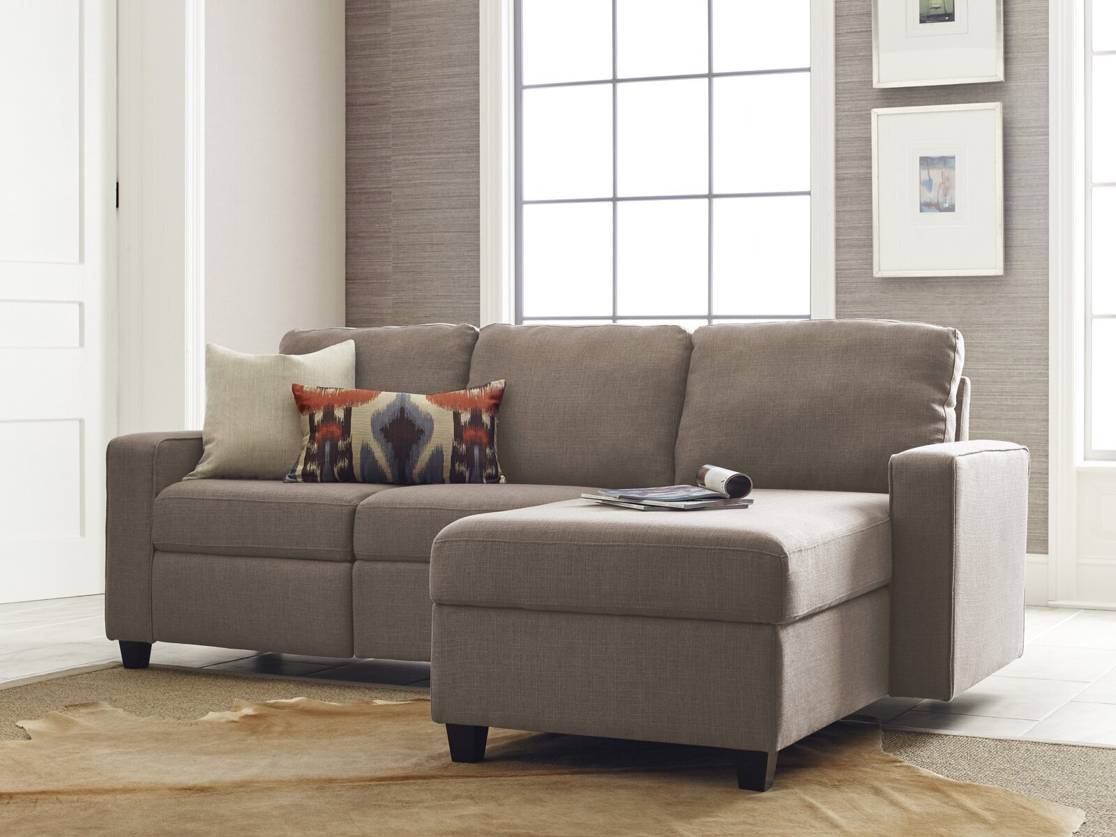 Clean, Modern, Ergonomic Sectional