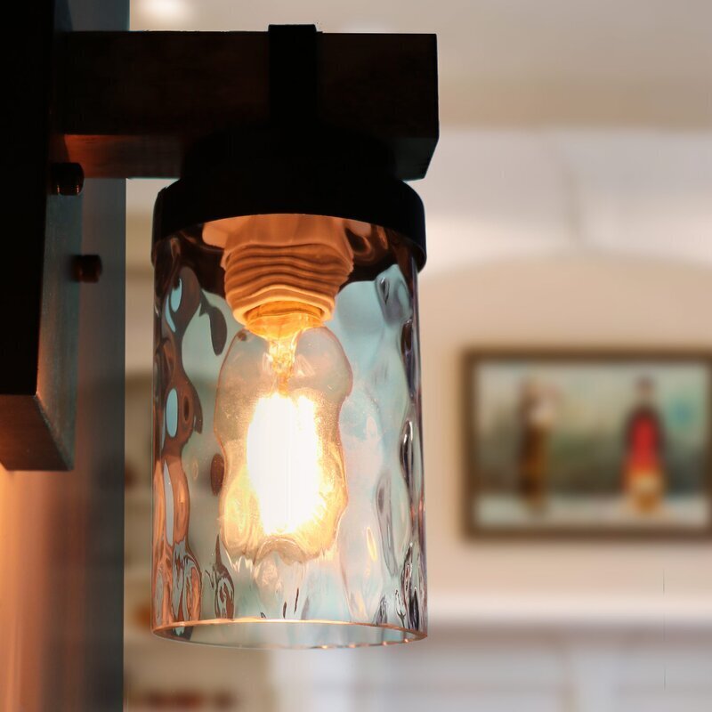 Clear wall light cover