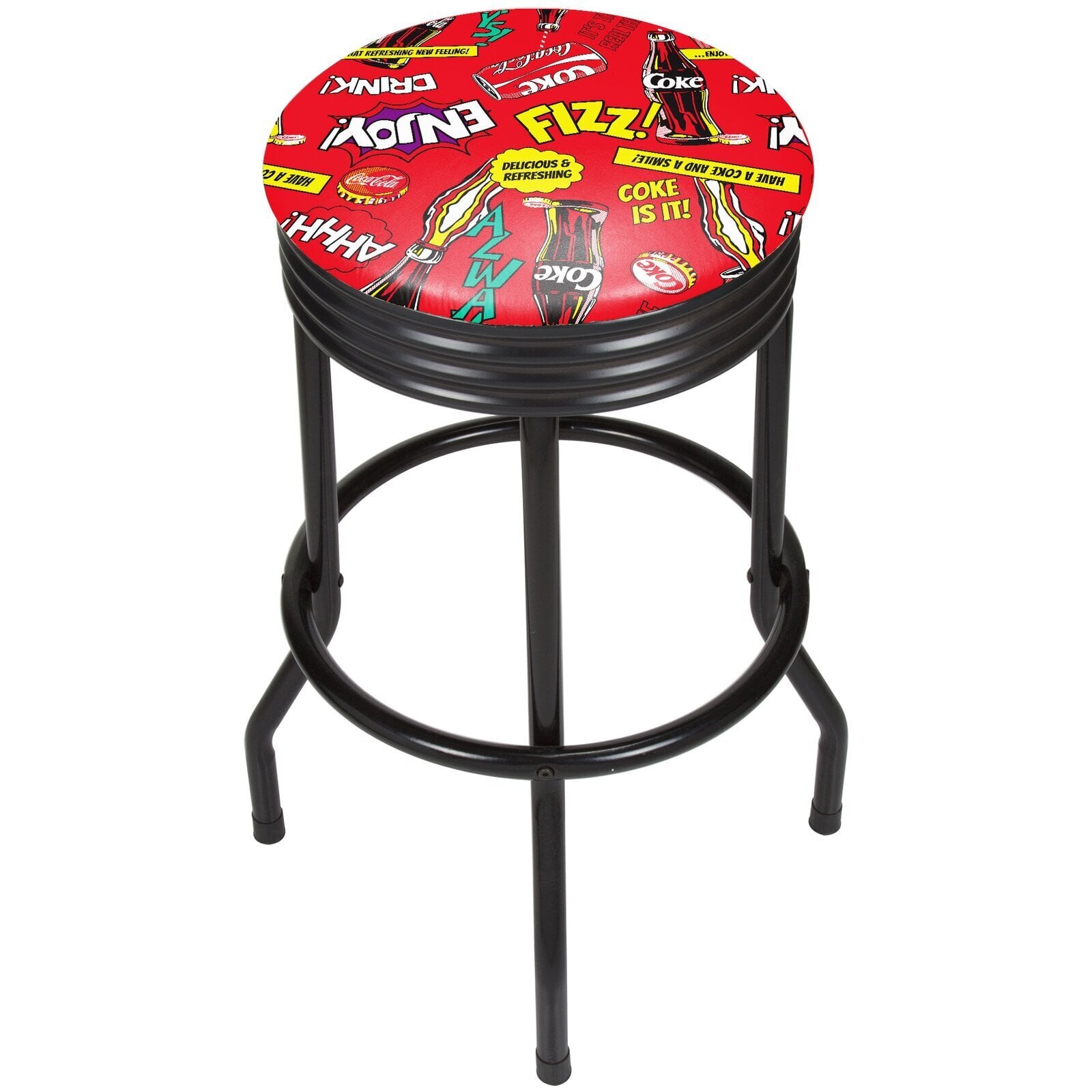 Coca Cola Backless Bar Stool