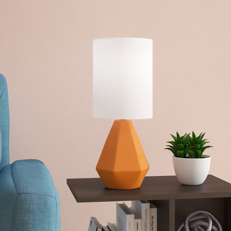 Colorful Geometric Vintage Mid Century Lamp
