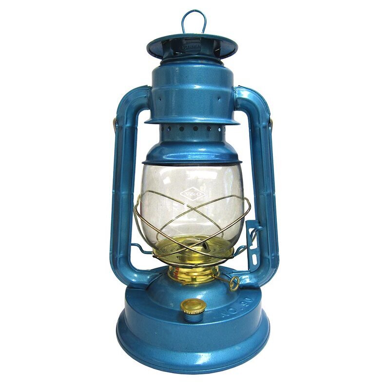 Colorful hanging oil lamp