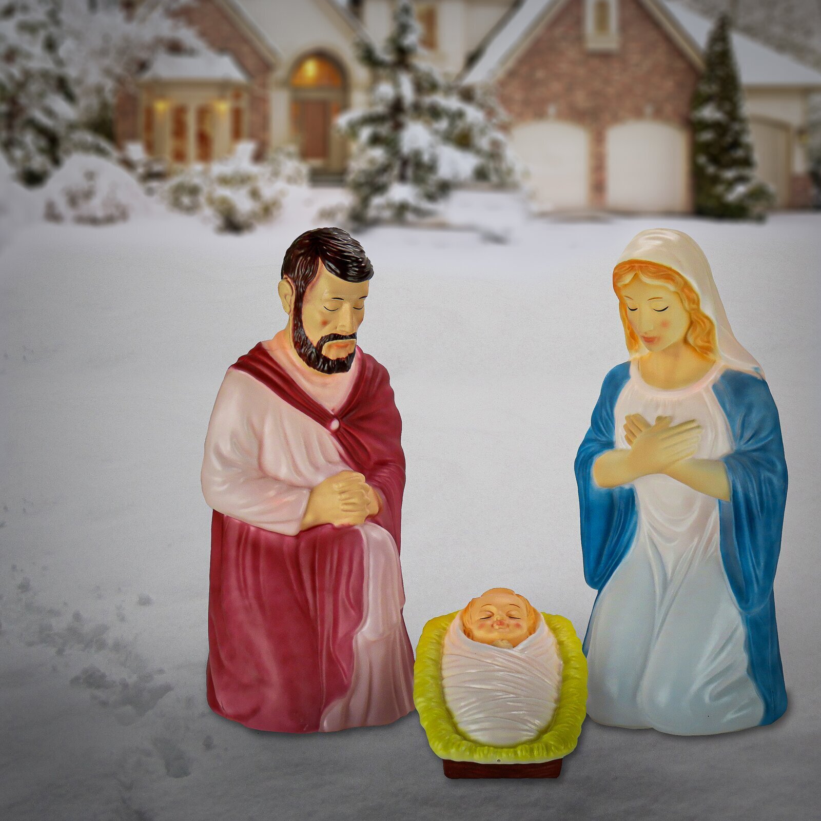 Colorful Nativity