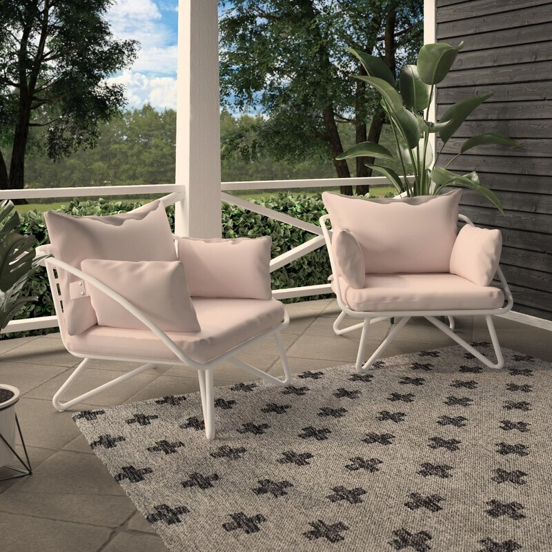 Pink Patio Chairs