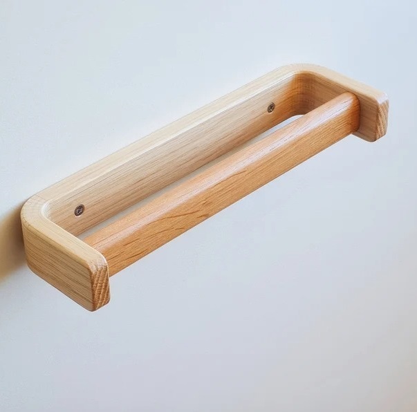 Wooden Towel Rail