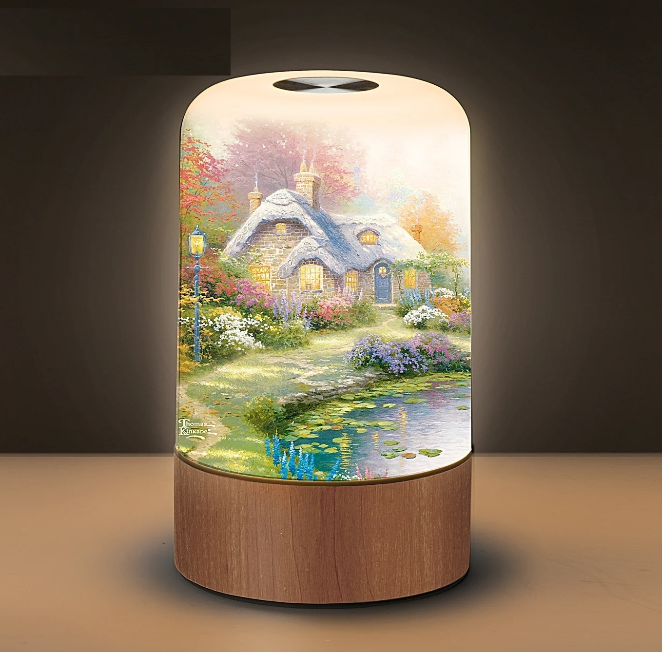 Contemporary Chic Thomas Kinkade Lamp
