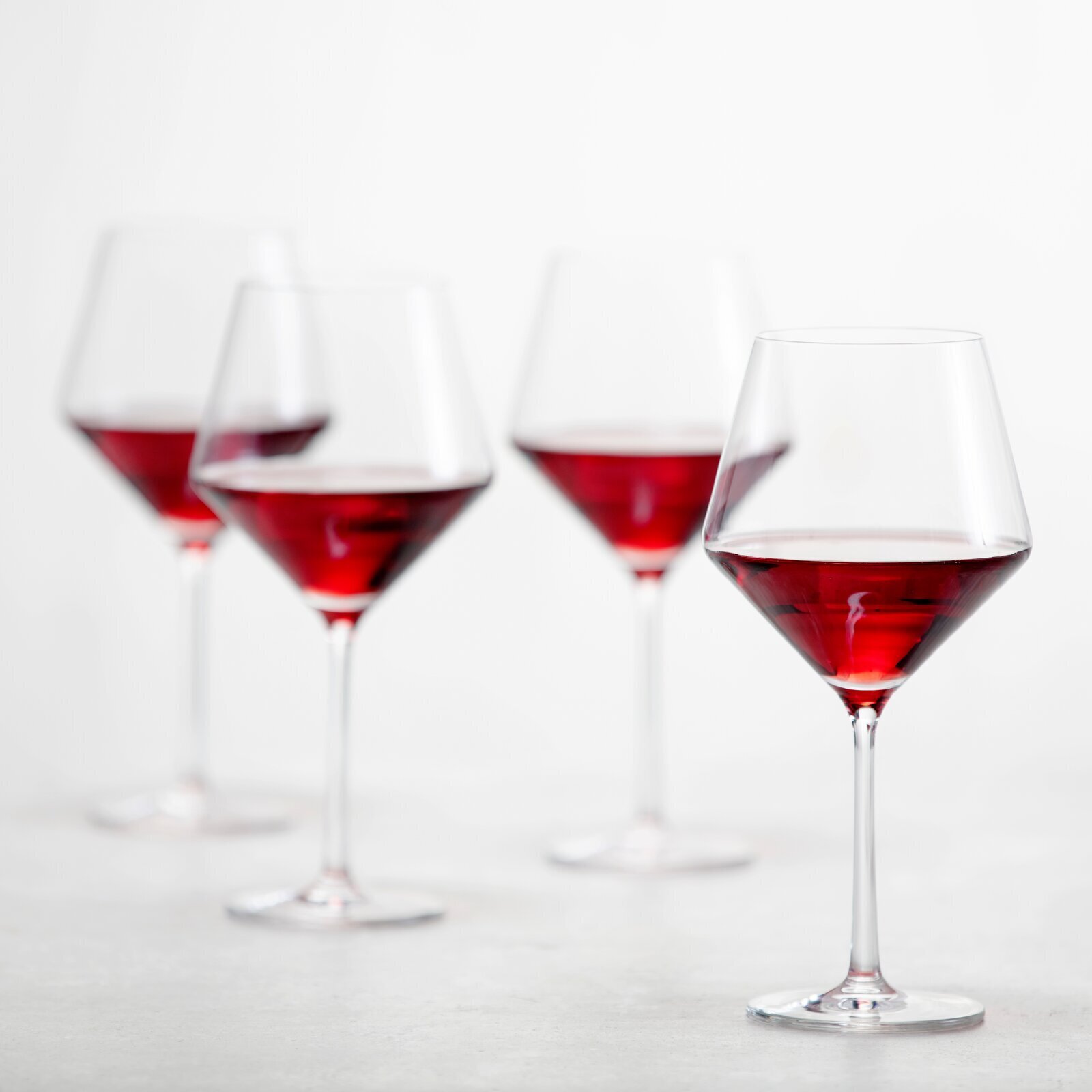 Contemporary Diamond Style Crystal Glass