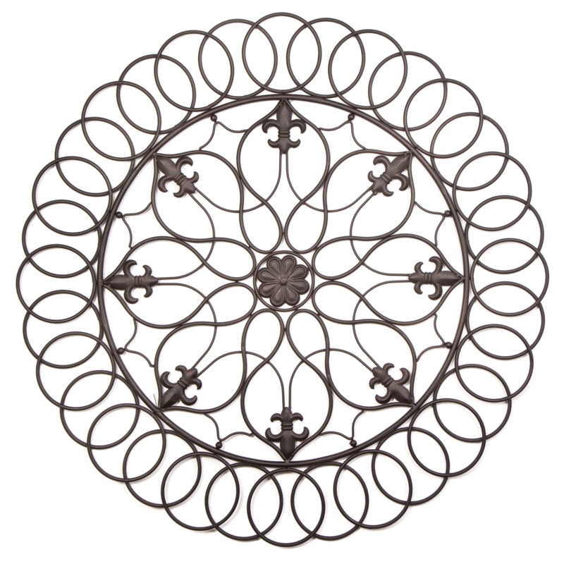 Cooney Circular Scroll Wall Décor