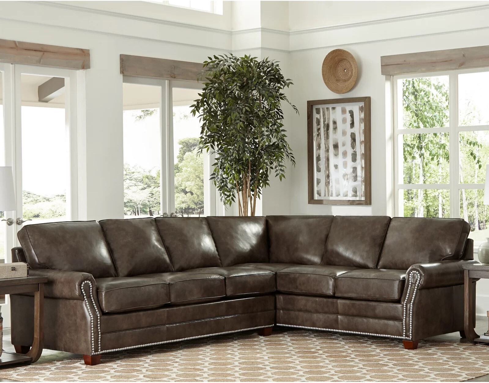Corner L Shaped Sectional Sleeper Sofa
