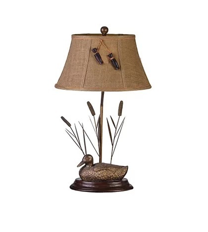Cottage Chic Duck Lamp
