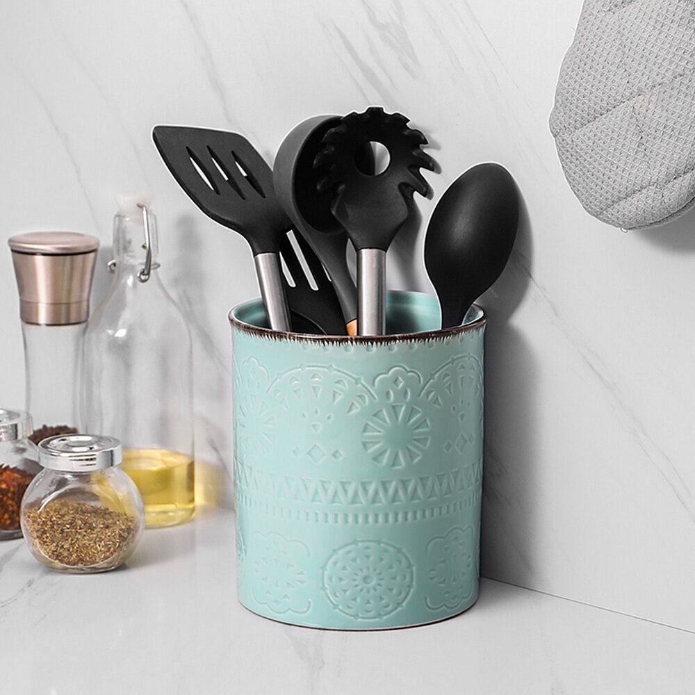Cottage Style Utensil Holder