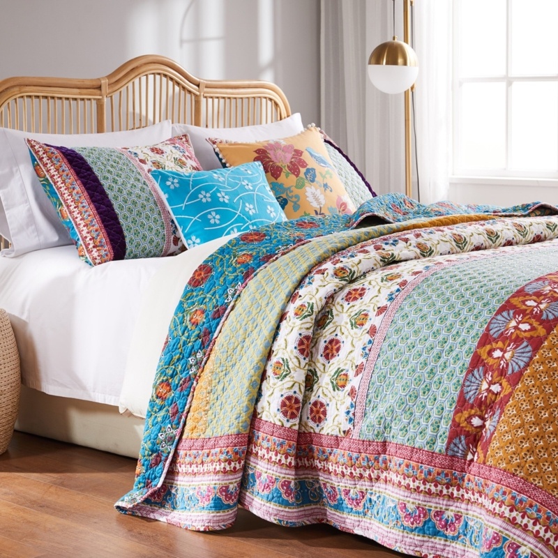 Cotton Blend Quilt Set