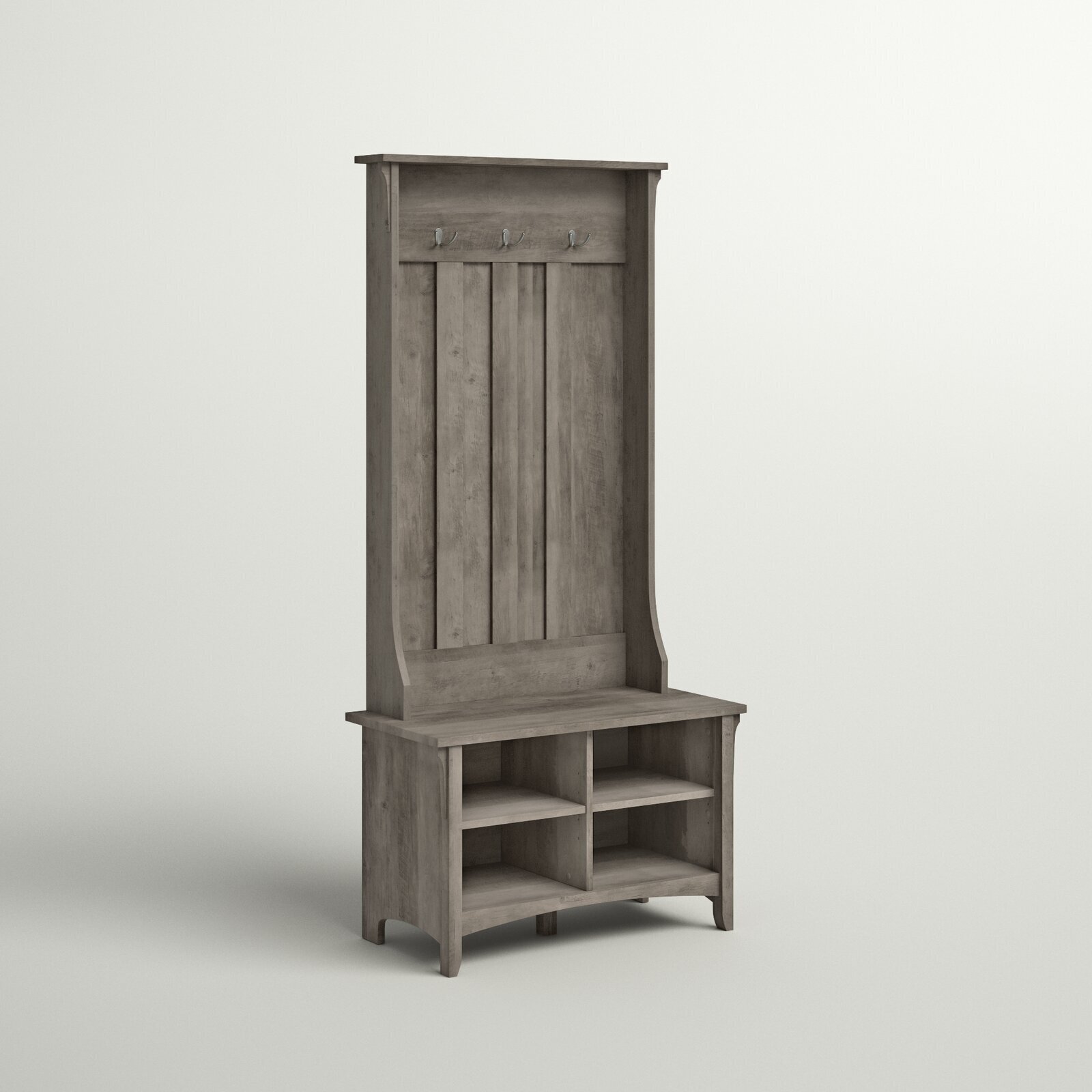 Country Coat Rack Bench