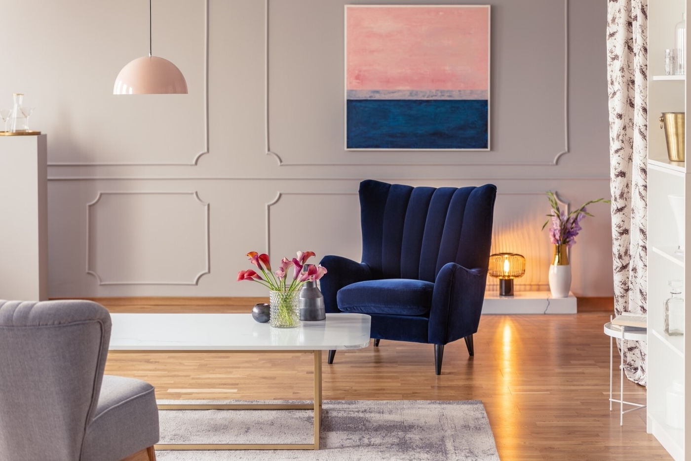 Cozy living room interior