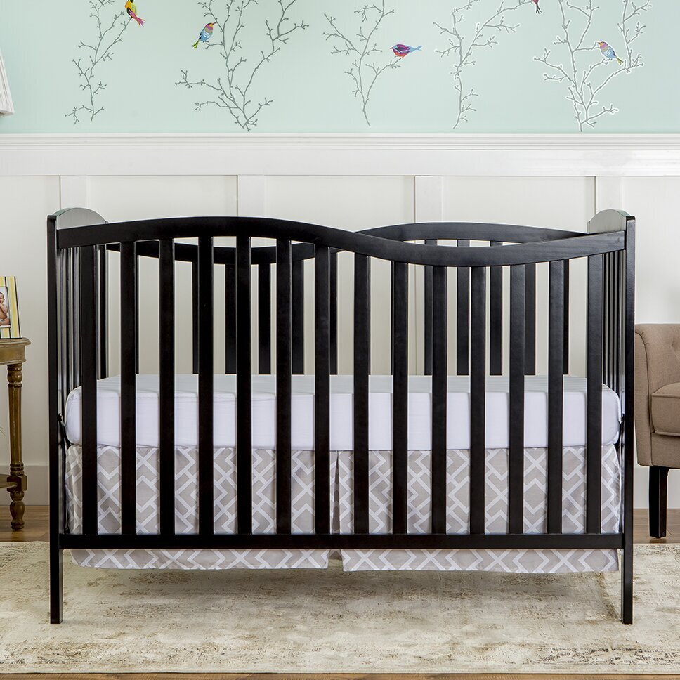 Crib with Curved Rails