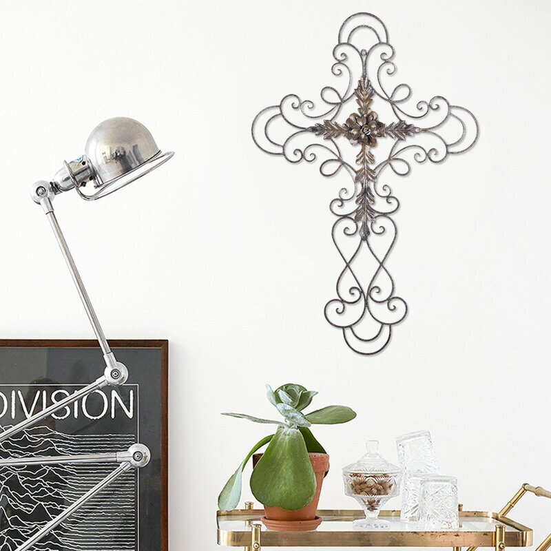 Cross Scroll Wall Décor