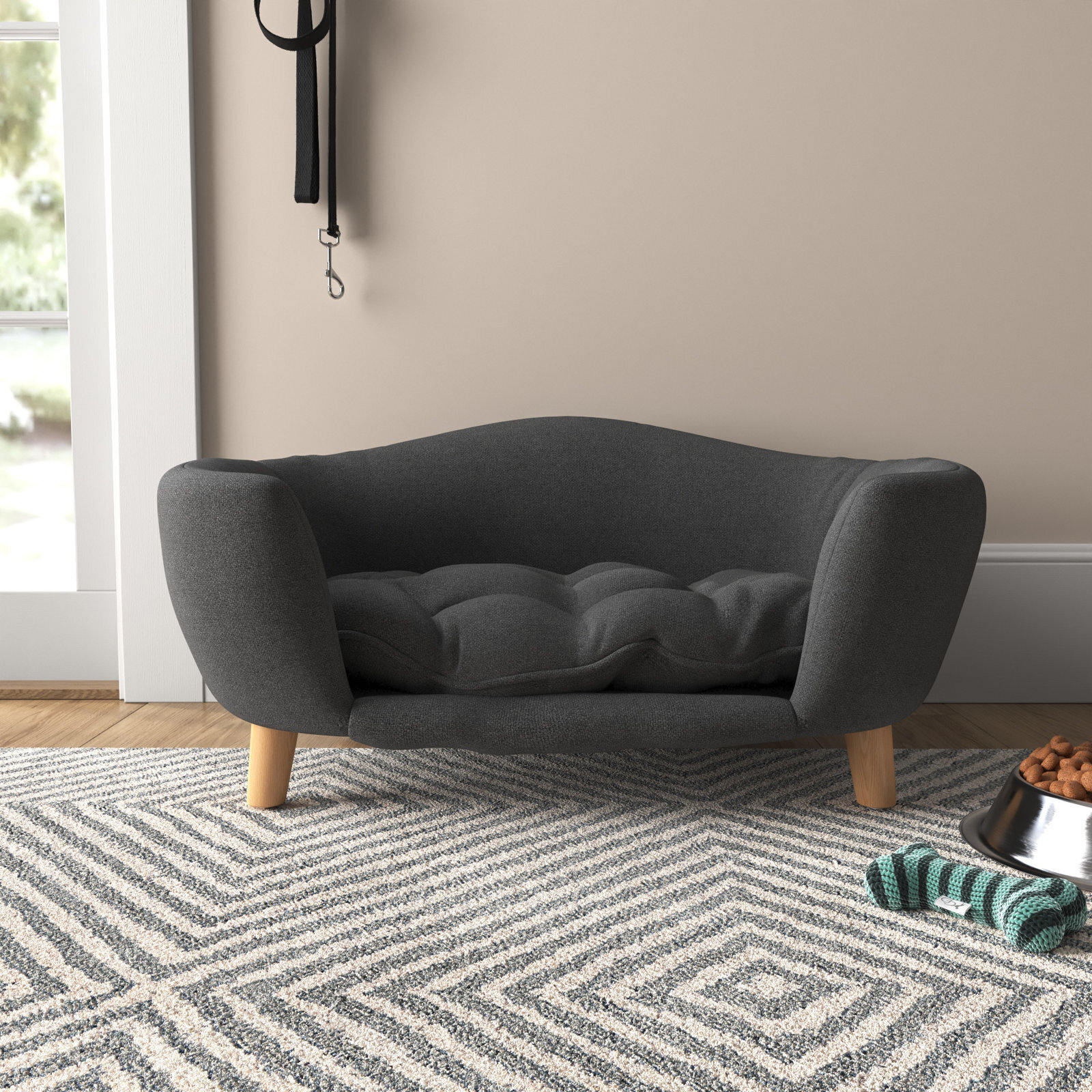 Curved Dog Sofa