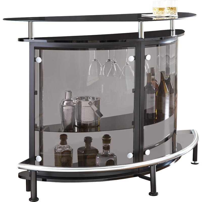 Curved Modern Home Bars For Sale