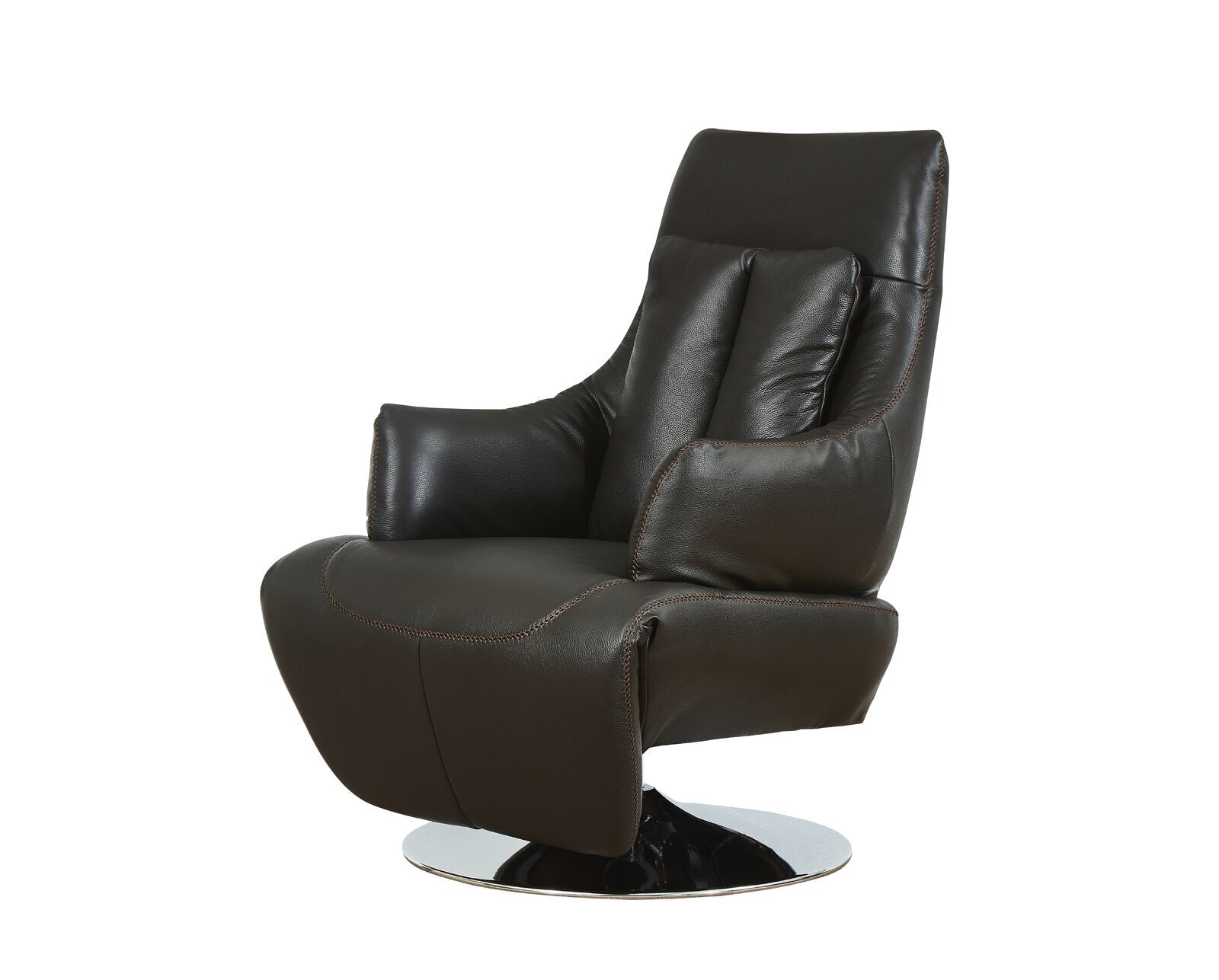 Curved Modern Power Recliner