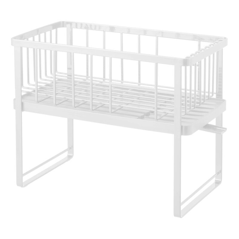 Customizable Two Tier Dish Drainer
