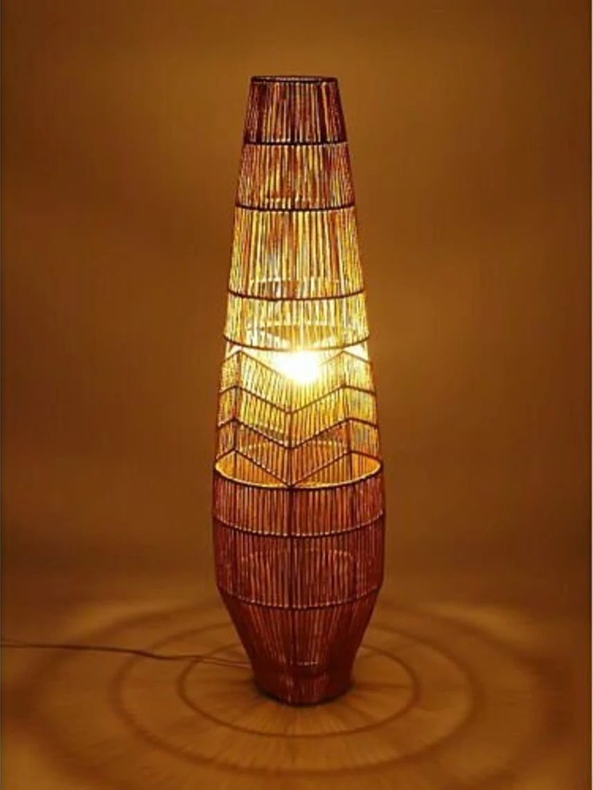 Wicker Floor Lamp