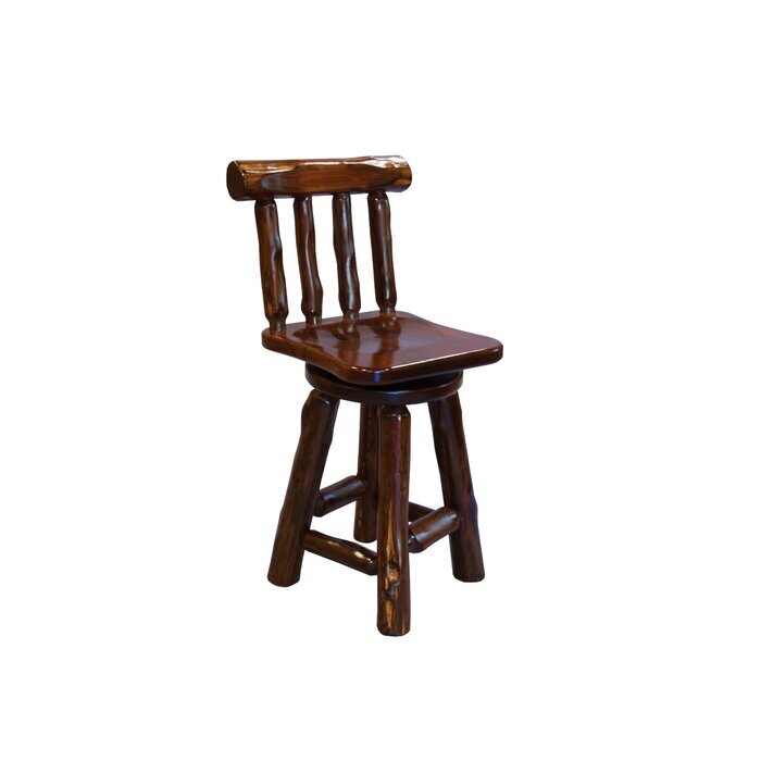 Dark Cedar Bar Stool