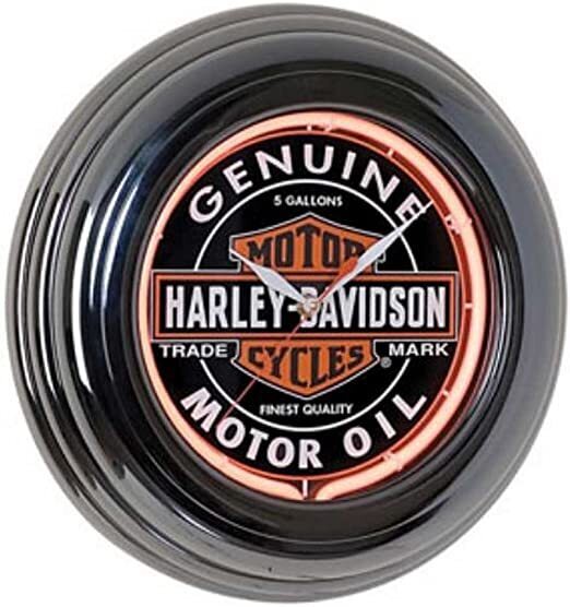 Dark Harley Clock