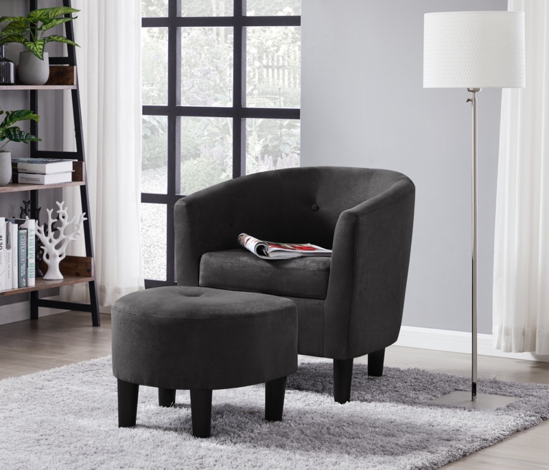 Daugirdas Upholstered Barrel Chair