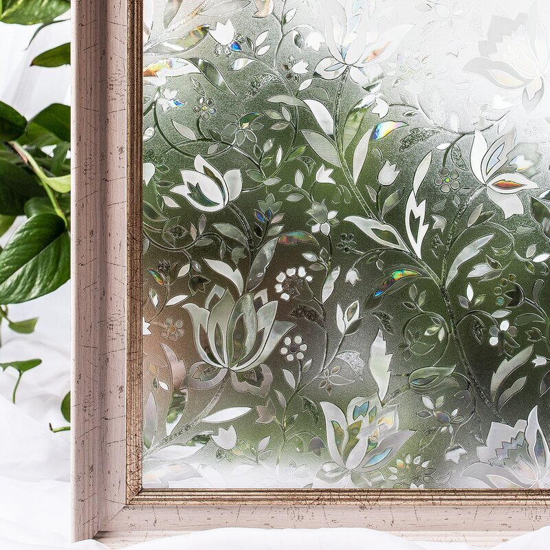 Delicate window decal