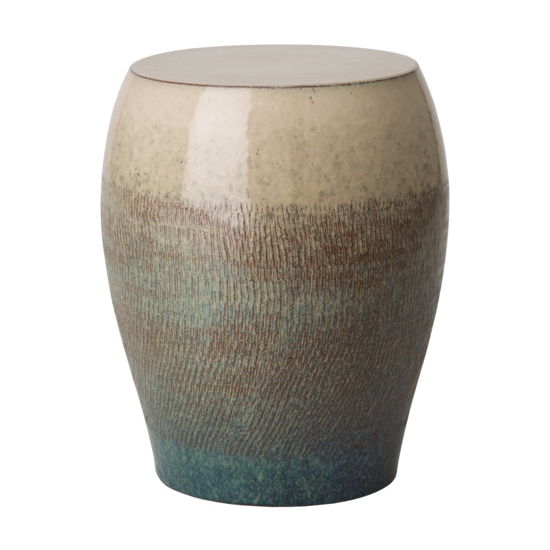 Delroy 18'' Tall Ceramic Garden Stool