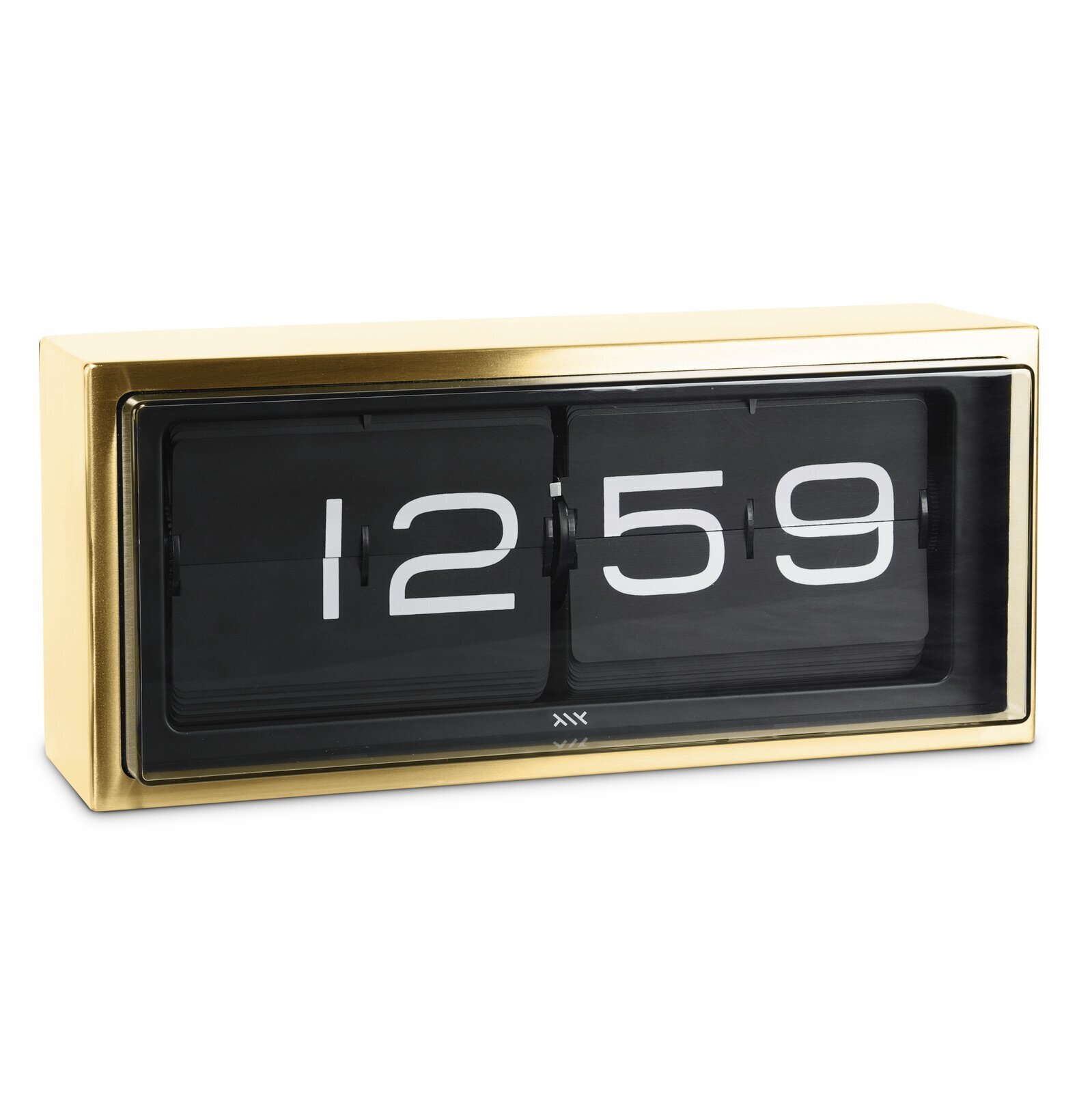 Designer digital wall clock with flip movement