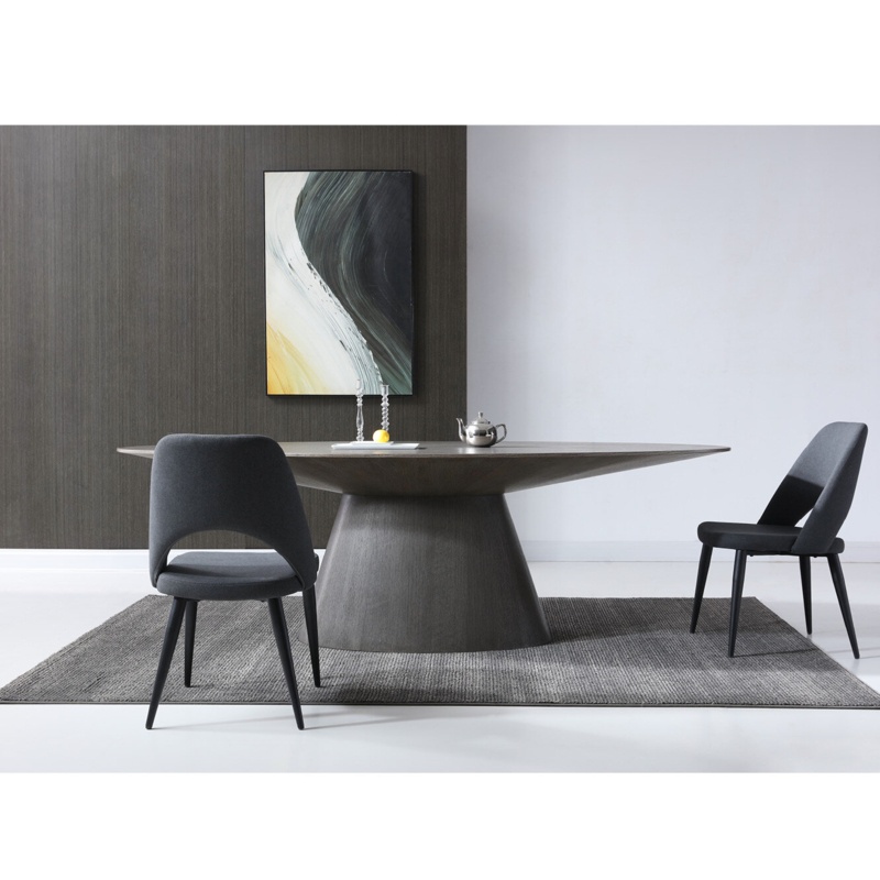 Dierking 95'' Pedestal Dining Table