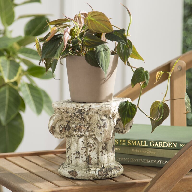 Distressed Garden Column