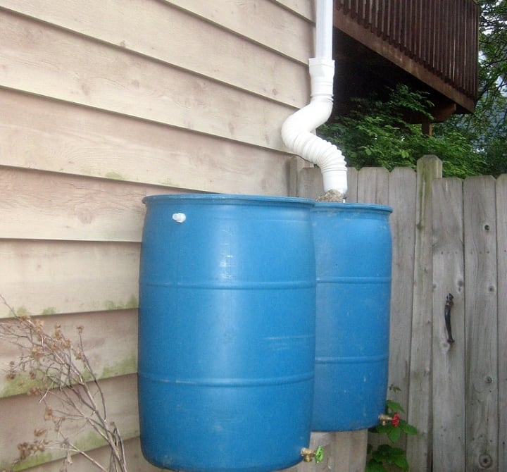 diy rain water harvesting