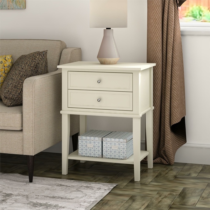 Dmitry 28'' Tall 2 - Drawer End Table