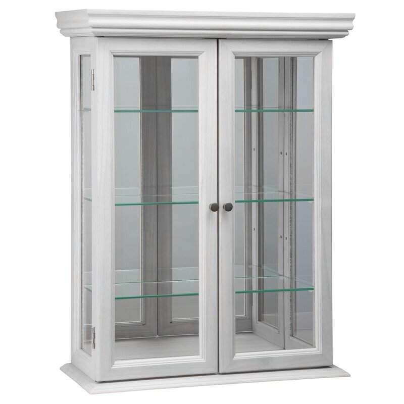 Double Door Glass Surround Curio