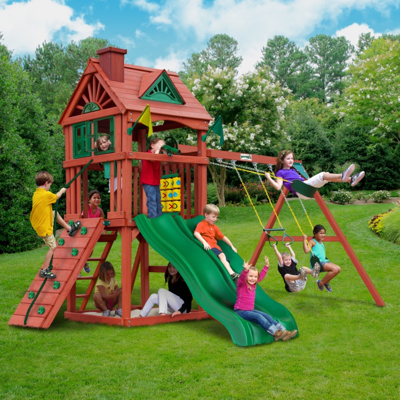 Double Down Swing Set