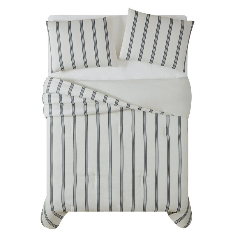 Double Pinstriped Bedding
