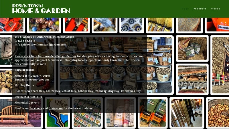 downtown home and garden