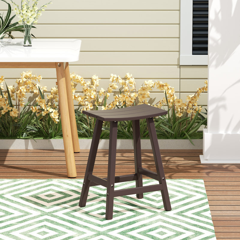 Durable Rustic Outdoor Bar Stool