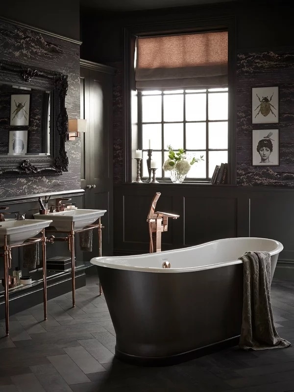 Eclectic Bathroom